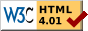 W3C - Validator HTML4.01/HTML5